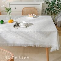 Khăn Trải Bàn Hình Chữ Nhật Bằng Vải Cotton Trang Trí Tiệc Cưới