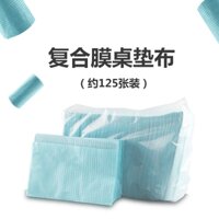 Khăn Trải Bàn Hình Xăm Màu Xanh Dương Chống Thấm Nước Phong Cách Mới