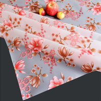 Khăn trải bàn nhựa thời trang nữ tính, chống nước, chịu nhiệt, chống dầu, có thể giặt, dùng cho bàn ăn, bọc bàn hình chữ nhật