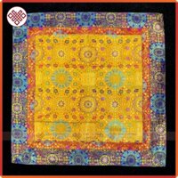 Khăn Trải Bàn Thờ Trang Trí Bàn Thờ Mật Tông [Kim Cương Hỷ Lạc] Gấm