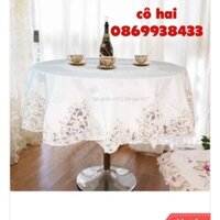 KHĂN TRẢI BÀN TRÒN 1M6 CAO CẤP CỦA NHẬT( SỈ IB)