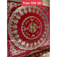 Khăn trải bàn tròn 3D siêu đẹp