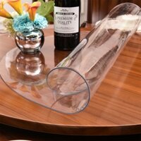 Khăn Trải Bàn Tròn Bằng Nhựa pvc Mềm Trong Suốt 1.0mm