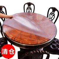 Khăn Trải Bàn Tròn Bằng Nhựa Pvc Mềm Trong Suốt Chất Lượng