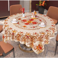Khăn trải bàn tròn nhựa 3D (1,5m x 1,5m)