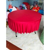 KHĂN TRẢI BÀN TRÒN PHỦ BÈO ĐẸP SANG (2 MÀU)