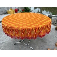 khăn trải bàn tròn