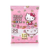 Khăn Trải Bàn Vải Lanh Chống Dầu Chống Nước In Hình Hello Kitty
