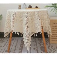 Khăn trải bàn vải ren vuông