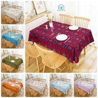 Khăn trải bàn vintage Tín Phát decor, tấm trải bàn gổ, bàn kính, bàn ăn sang trọng [nhiều kích thước]
