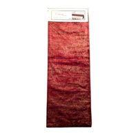 Khăn Trải Giữa Bàn Table Runner Nhung Đỏ Ánh Vàng Kim 41cm x 220cm – Hiệu Celebrity Home (US)