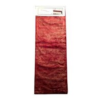 Khăn Trải Giữa Bàn Table Runner Nhung Đỏ Ánh Vàng Kim 41cm x 220cm – Hiệu Celebrity Home (US)