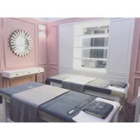 KHĂN TRẢI GIƯỜNG COTTON SPA/THẨM MỸ VIỆN CAO CẤP KT 90x190cm