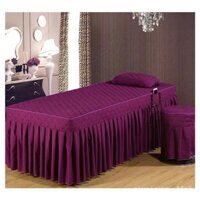 Khăn Trải Giường làm đẹp, Bộ hai mảnh, khăn trải giường làm đẹp, Khăn Trải Giường Massage, Khăn trải giường trị liệu vật lý trị liệu Thẩm mỹ viện, khăn trải Giường gội đầu