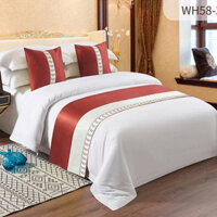 Khăn trải giường Người chạy giường Khăn trải giường Giường Khách sạn Khăn trải giường Khách sạn Khăn trang trí Giường Cờ Giường Giường Thảm trải giường Phòng khách sạn Giường cờ Dải vải cho phòng ngủ Khách sạn tại nhà