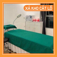 Khăn trải giường phẫu thuật mổ xoang 140.220 hàng dày đẹp cho giường tiêm, giường điện spa