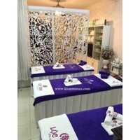 Khăn Trải giường Spa 90x190 cm Muses -MÀU TÍM