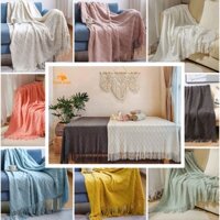 Khăn trải giường Spa, Chăn Ga dùng cho Spa chất liệu len dệt kim mềm mại và sang trọng