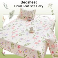 Khăn trải giường trang bị lá xanh đơn 1m5 1m8