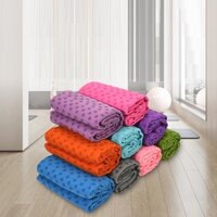 Khăn Trải Thảm Yoga Siêu Bền, Khăn Trải Thảm Tập Yoga Bằng Cao Su Non Chống Trơn Trượt Đa Dạng Màu Sắc