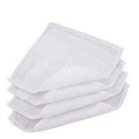 Khăn trắng cotton kích thước 26×26, khăn lau đa năng