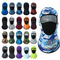 Khăn Trùm Đầu Điều Hòa Thoáng Khí Ninja X2 - Vải Mát Thấm Mồ Hôi, Co Dãn Thoáng Khí - Chống Nắng, Chống Tia Uv - 10. Rằn ri đen