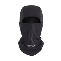 Khăn trùm kín mặt chống nắng, chống tia UV khi đi xe dành cho cả nam và nữ Rimix - Hàng chính hãng - Đen