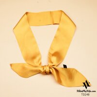 Khăn Turban Dài Trơn Màu Vàng - Mã TD248