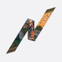 Khăn Twilly HAKAN Họa tiết Deuxcong Đôi Công