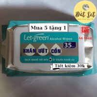 Khăn Ước Cồn Let-Green 35 Miếng