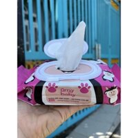 KHĂN ƯỚT AMY BABY COMBO 10 gói 80gr không mùi