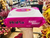 KHĂN ƯỚT ANPA CAO CẤP 800g ( 600g GIẤY) CHÍNH HÃNG KHÔNG MÙI AN TOÀN CHO BÉ (2)