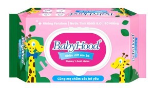Khăn ướt Baby hood - 80 tờ