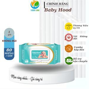 Khăn ướt Baby hood - 80 tờ