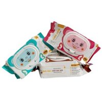 Khăn Ướt Baby Wipes 700g, Gói 80 Lần Rút