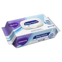 Khăn ướt Babylove Water Wipes 80 gói