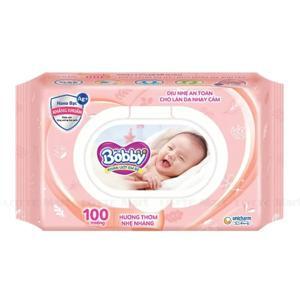 Khăn ướt Bobby 100 tờ