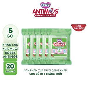Khăn ướt Bobby 20 tờ