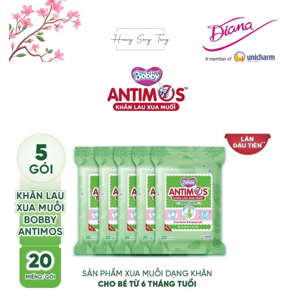 Khăn ướt Bobby 20 tờ