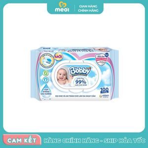 Khăn ướt Bobby 80 tờ
