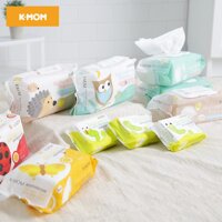 Khăn Ướt Cao Cấp K-Mom Hàn Quốc Vân Nổi (100c)