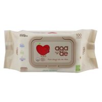 Khăn ướt chiết xuất tự nhiên Aga-ae, 100 tờ