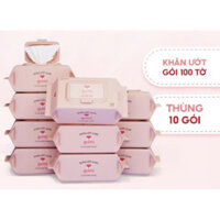 khăn ướt Gumi thùng 24 gói