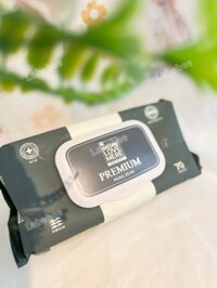 Khăn ướt Mung Bean Nature Love Mere có nắp (70 tờ)