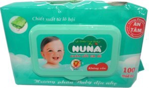 Khăn ướt Nuna 100 tờ