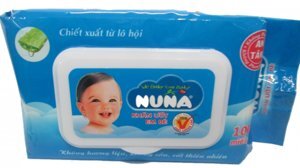 Khăn ướt Nuna 100 tờ