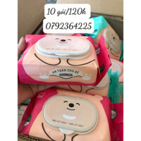 Khăn ướt Phú Đạt 120 tờ (Combo 10 gói)