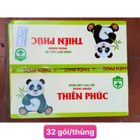 Khăn ướt Thiên Phúc Xanh 32 gói/thùng siêu mềm #khăn ướt thiên phúc #khăn ướt phú đạt #khăn ướt giá rẻ #khăn ướt Merzy