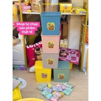 khăn ướt thùng con vịt 10 bịch 1 thùng nhiều màu