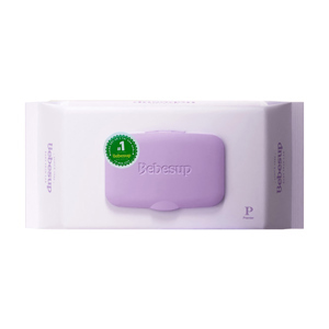 Khăn ướt trẻ em Bebesup Premier có nắp 70 tờ